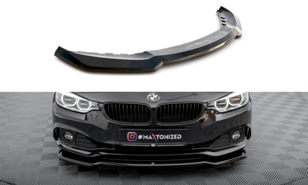 Frontspoiler passend voor BMW 4 serie F32, F33 en F36 met standaard voorbumper versie 1 Maxton Design