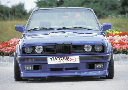 Rieger front lip passend voor BMW 3 serie E30 type 2