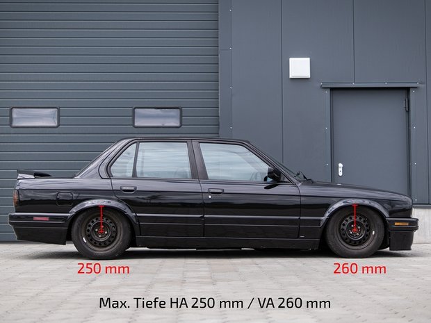 TA Technix deep version schroefset passend voor BMW 3 serie E30 