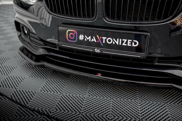Frontspoiler passend voor BMW 4 serie F32, F33 en F36 met standaard voorbumper versie 1 Maxton Design