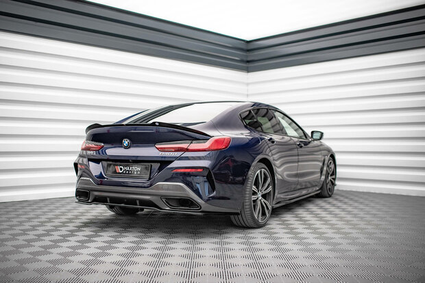 Diffusor aanzet glanzend zwart passend voor BMW 8 serie G16 Maxton Design