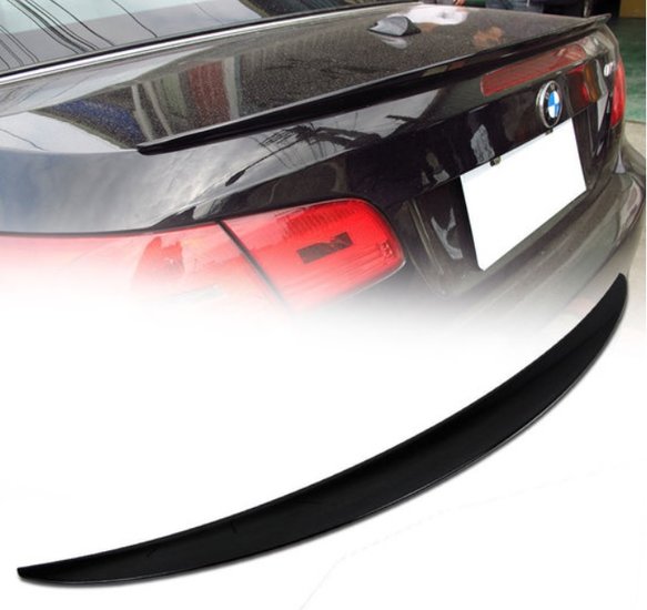 BLACK FRIDAY Kofferspoiler performance look glanzend zwart passend voor BMW 3 serie E93 cabrio 