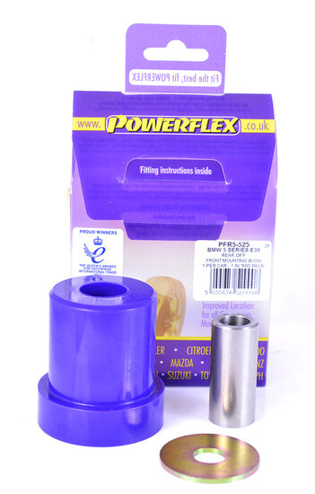 Powerflex Road Series Differentieel achter montagebus voor BMW 5 serie E39 535 t/m 540 en M5 1996 &ndash; 2004