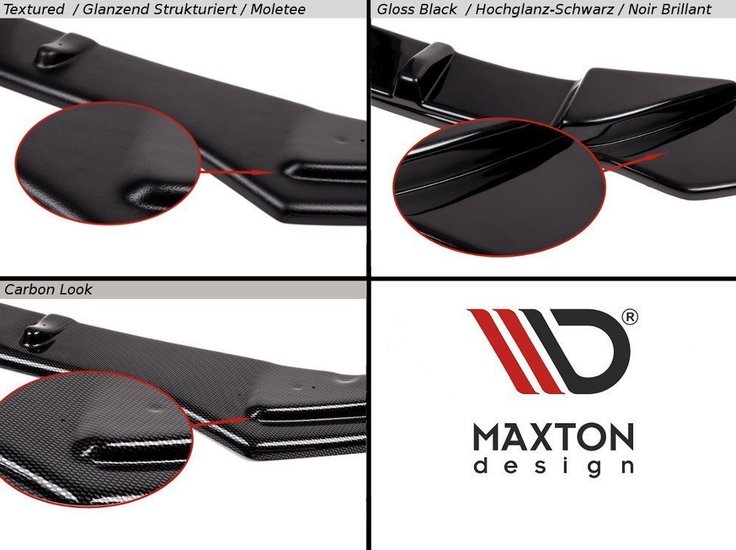 Maxton Design sideskirts diffusers glanzend zwart BMW I8