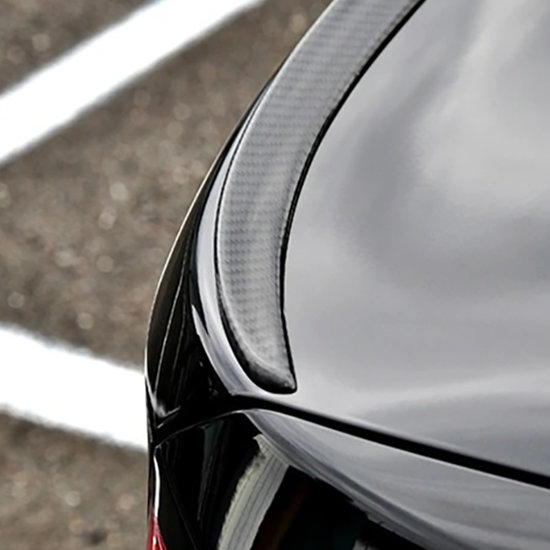 BMW 3 serie E90 sport look spoiler lip carbon look