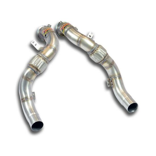 Supersprint BMW 6 Serie F06 gran coupe turbo downpipe kit rechts en links