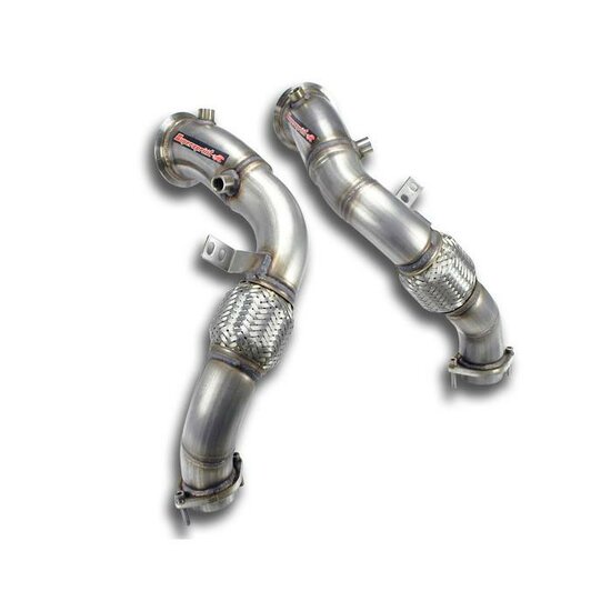 Supersprint BMW 7 Serie F01 F02 F03 turbo downpipe kit rechts en links