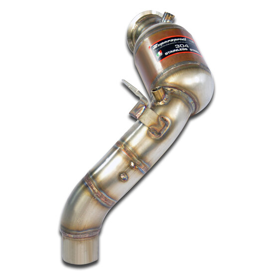 Supersprint BMW 5 Serie F10 M5 turbo downpipe kit en katalysator links