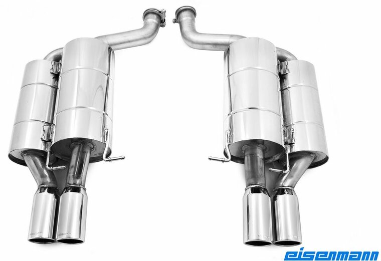 Eisenmann einddemper 4x83mm BMW 5 serie E61 M5 (touring)