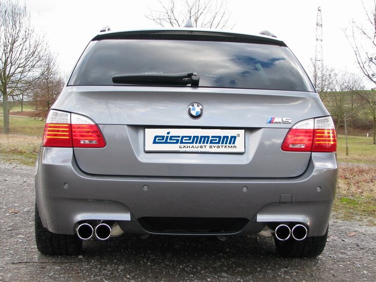 Eisenmann einddemper 4x83mm BMW 5 serie E61 M5 (touring)