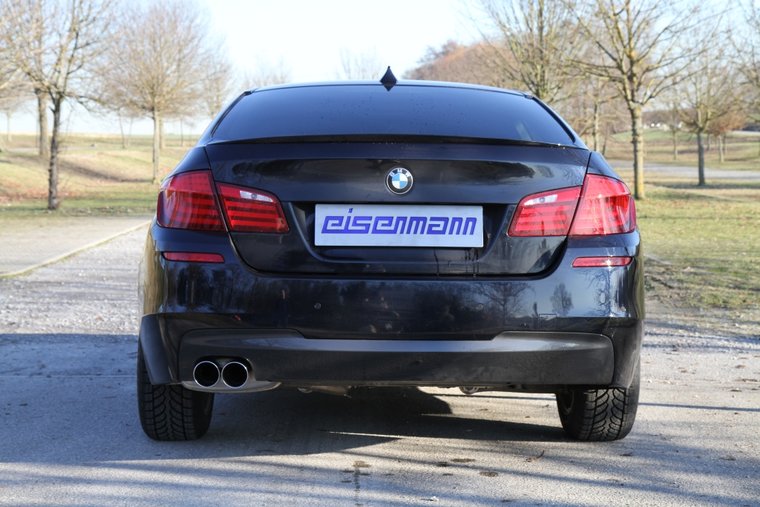 Eisenmann einddemper 2x83mm BMW 5 serie F10 F07 523i 528i