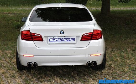 Eisenmann einddemper 2x90mm BMW 5 serie F10 F11 535i