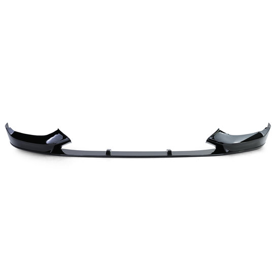 Front spoiler glanzend zwart passend voor BMW 1 serie F20 LCI en F21 LCI