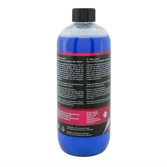 Racoon Blue Shark Gloss Car Shampoo - 1000Ml