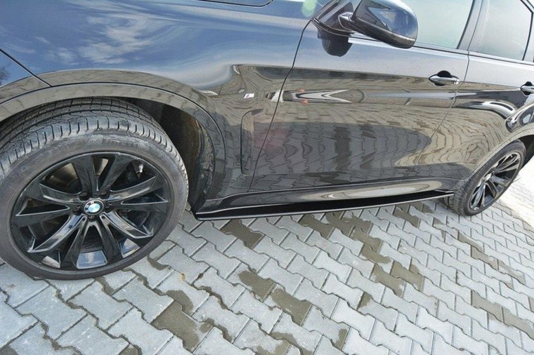 BMW X6 F16 side skirt aanzets Maxton Design