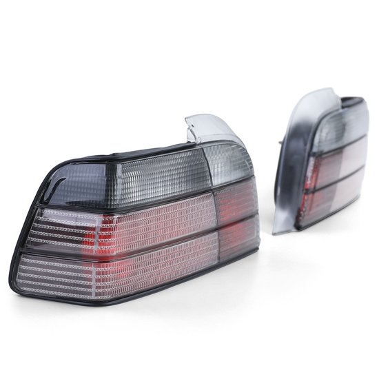 Achterlichten smoke / white Inpro look passend voor BMW 3 serie E36 coupe en cabrio