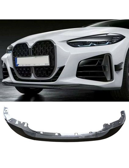 Frontlip performance carbon look passend voor BMW 4 serie G22 en G23