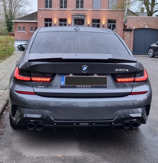 Achterlichten OLED smoke passend voor BMW 3 serie G20 model 2019 - 2022