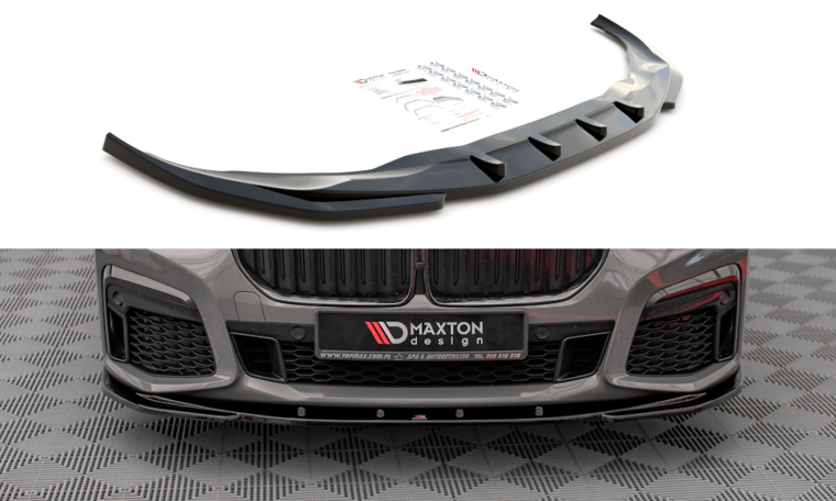Maxton Design front splitter V1 M pakket BMW 7 serie G11 LCI