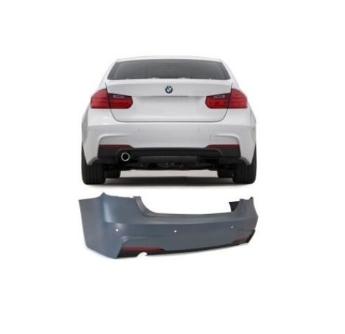 Sportlook achterbumper passend voor BMW 3 serie F30 en F30 LCI sedan model 2012 - 2019