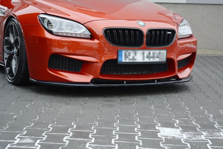 Maxton Design front spoiler versie 1 passend M pakket voorbumper BMW 6 serie F06 F12 F13