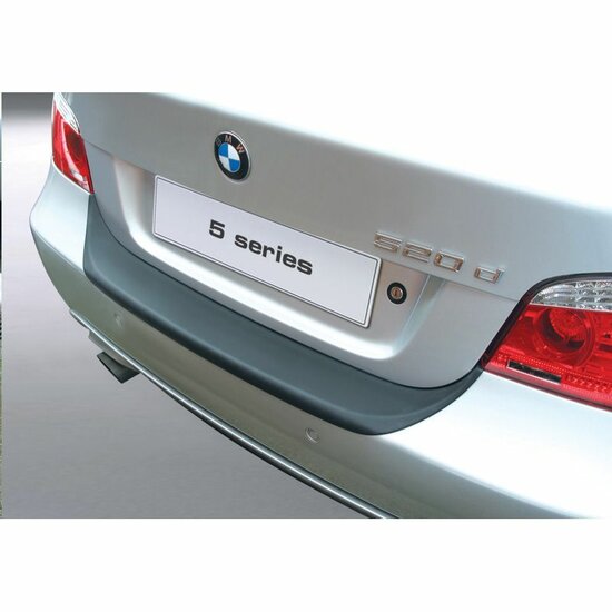 ABS Achterbumper beschermlijst passend voor BMW 5 Serie E60 sedan M pakket achterbumper