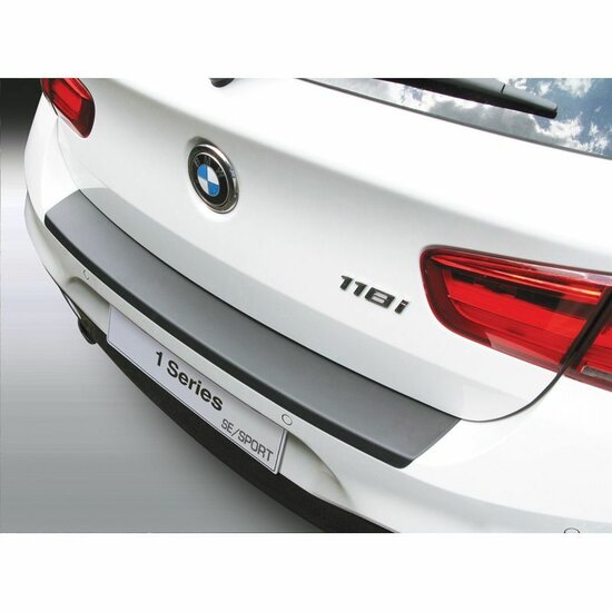 ABS Achterbumper beschermlijst passend voor BMW 1-Serie F20/F21 3/5 deurs standaard achterbumper 2015-2019 Zwart