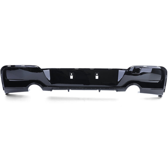 Diffuser performance look glanzend zwart passend voor BMW 1 serie F20 en F21135i look