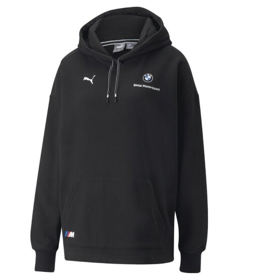 BMW Motorsport hoodie dames zwart lifestyle collection