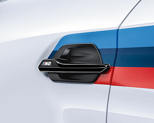 M Performance luchtinlaat hoogglans zwart passend voor BMW M2 F87 en F87 LCI  origineel BMW