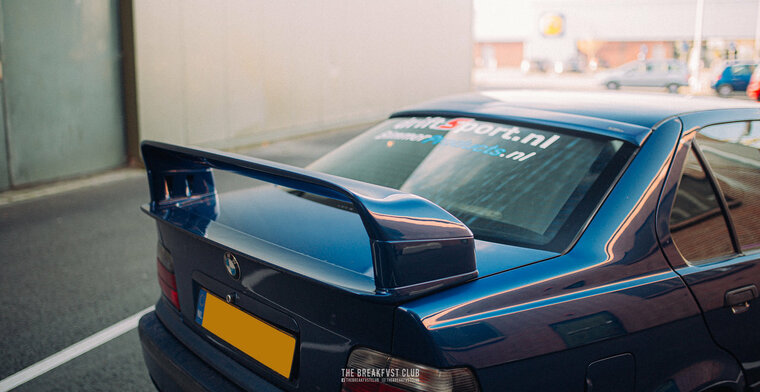 High version GT wing passend voor BMW 3 serie E36 coupe en sedan premium quality
