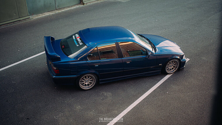 High version GT wing passend voor BMW 3 serie E36 coupe en sedan premium quality