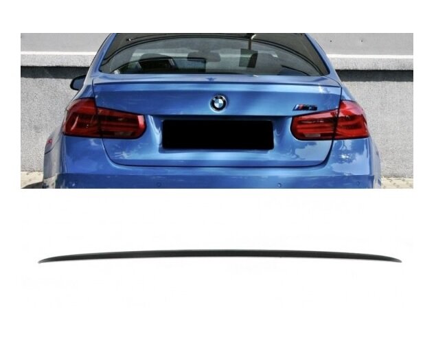 Spoiler carbon passend voor BMW 3 serie F30 sedan