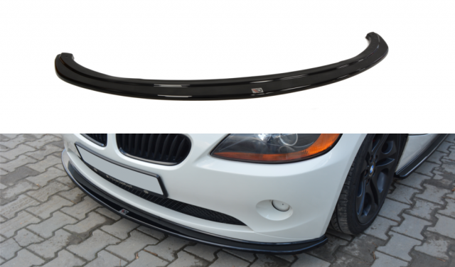 BMW Z4 E85 frontspoiler glanzend zwart