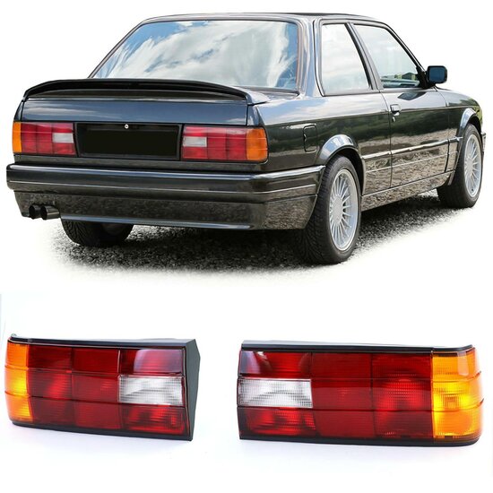 Achterlichten passend voor BMW 3 serie E30 type 2 OE-look