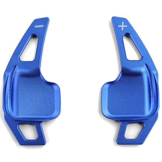 Shift paddles verlenging blauw passend voor BMW F01 F07 GT F10 F11 F20 F21 F22 F23 F30 F31 F34 F32 F33 F36 F45 F46 F48 F26 F15 F16