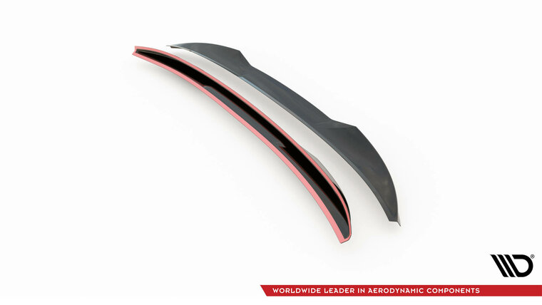 Achterspoiler glanzend zwart versie 2 passend voor BMW X4 G02 Maxton Design