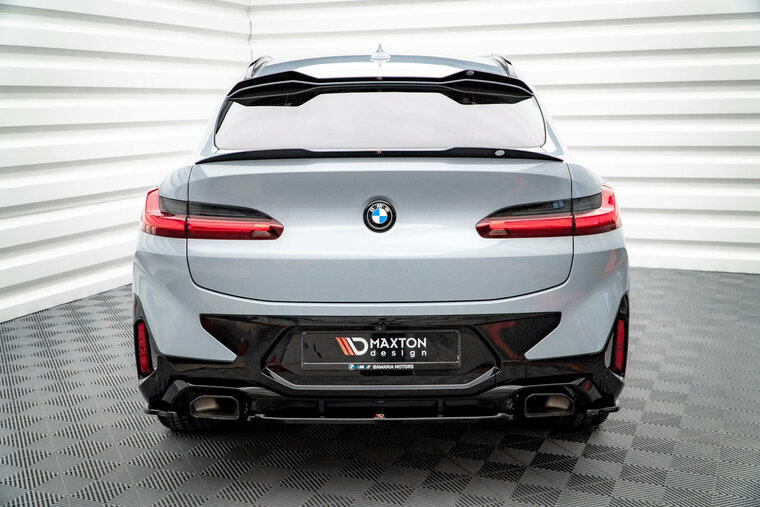 Dakspoiler glanzend zwart passend voor BMW X4 G02 Maxton Design