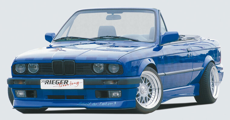 Rieger front lip passend voor BMW 3 serie E30 type 2