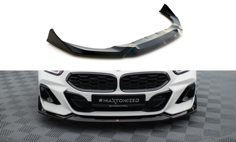 Frontspoiler passend voor BMW Z4 G29 LCI met M pakket voorbumper Maxton Design