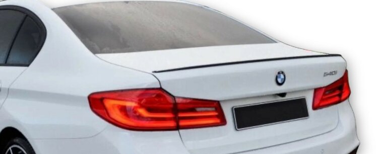 Sportlook achterspoiler glanzend zwart passend voor BMW 5 serie G30 