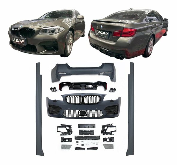 BLACK FRIDAY G30 look pakket passend voor BMW 5 serie F10 sedan model 2010 - 2017 