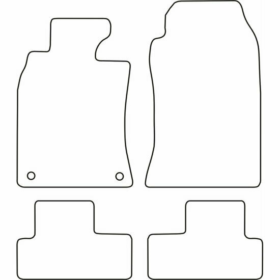 Automatten passend voor Mini R50 en R52 model 2001 - 2006