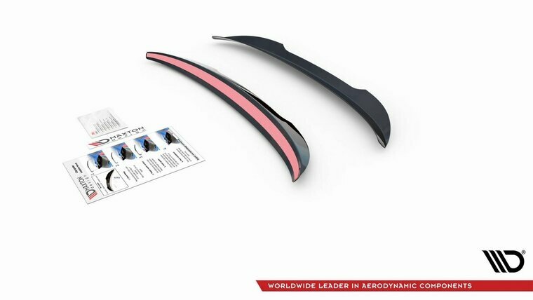 Glanzend zwarte dakspoiler passend voor  Mini R50 model 2001 - 2006 Maxton Design