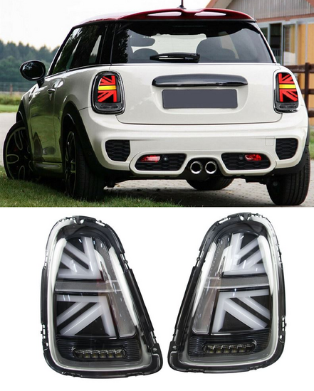 LED black achterlichten passend voor Mini Cooper R56 en R57 model 2006 - 2013