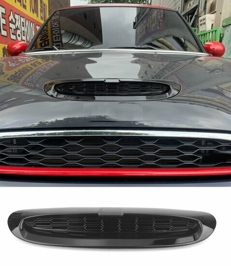 Airscoop glanzend zwart passend voor Mini F55 en F56 model 2013 - 2024