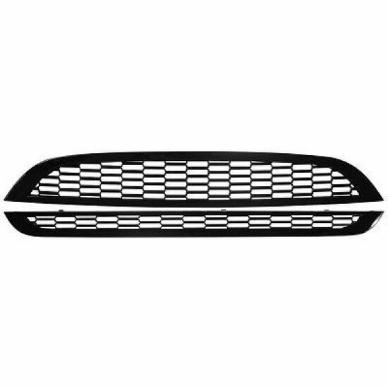 Zwarte grillen passend voor Mini Cooper S model 2004 - 2006