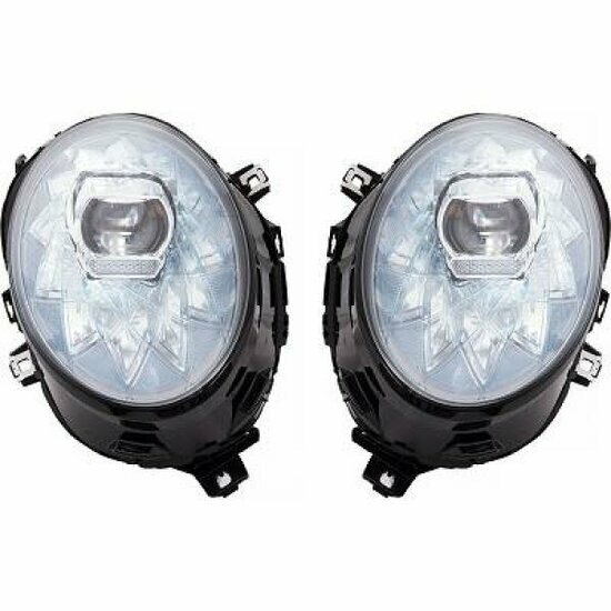 Full LED angel eyes koplampen passend voor Mini F55 en F57