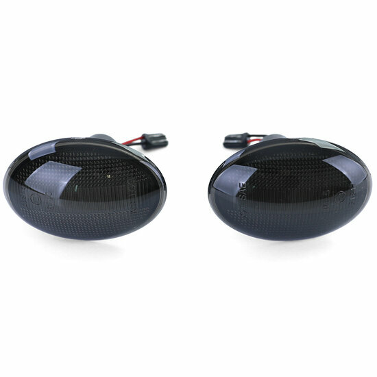 LED zijknipperlichten smoke passend voor Mini R55, R56, R57, R58 en R59