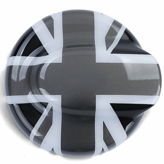 Afdekking tankklep Union Jack passend voor Mini R55, R56 en R57 model 2006 - 2013